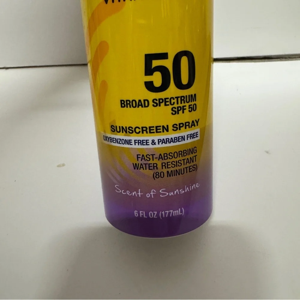 Ocean Potion Scent Of Sunshine SPF 50 Sunscreen Spray 6 OZ